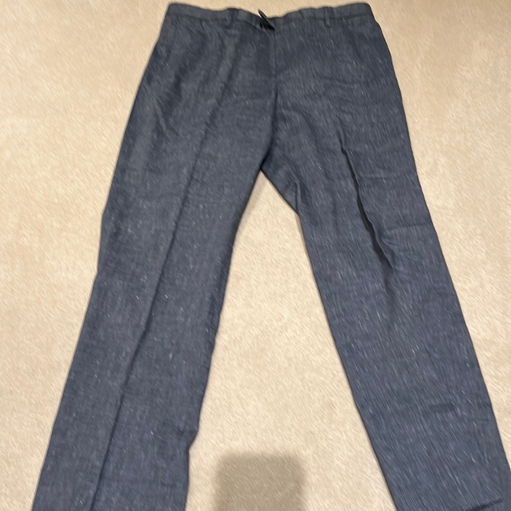 Mens Banana Republic linen/cotton/poly causal slacks 36 waist